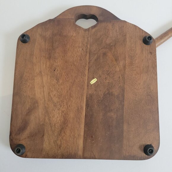 Vintage Wheat Pattern Cheese Board With Glass Dome & Knife Set - Picture 10 of 10